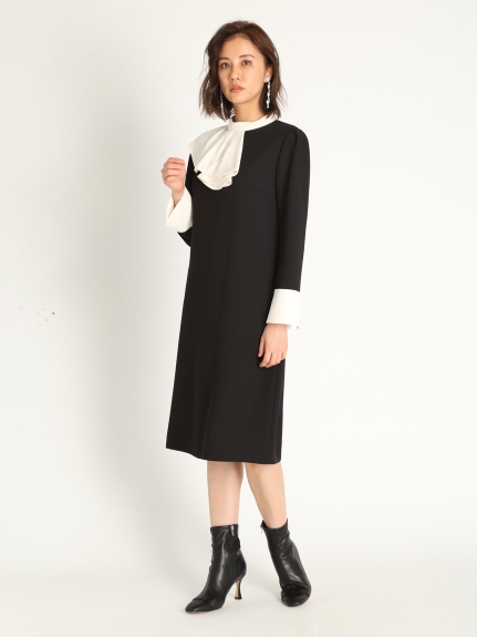 アシメフリルカラーワンピース 布帛ワンピース Dress ドレス Celford セルフォード の通販サイト 公式