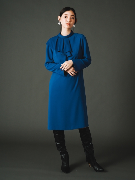 アシメフリルカラーワンピース 布帛ワンピース Dress ドレス Celford セルフォード の通販サイト 公式