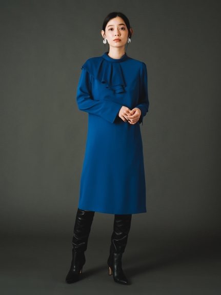 アシメフリルカラーワンピース 布帛ワンピース Dress ドレス Celford セルフォード の通販サイト 公式