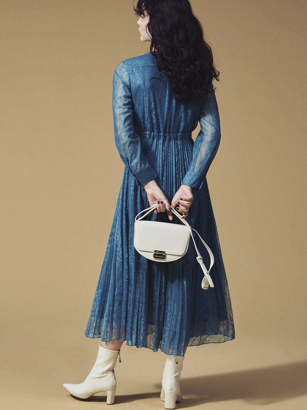 ストライプレースワンピース 布帛ワンピース Dress ドレス Celford セルフォード の通販サイト 公式