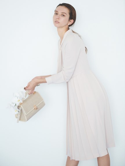 ボータイプリーツワンピース 布帛ワンピース Dress ドレス Celford セルフォード の通販サイト 公式