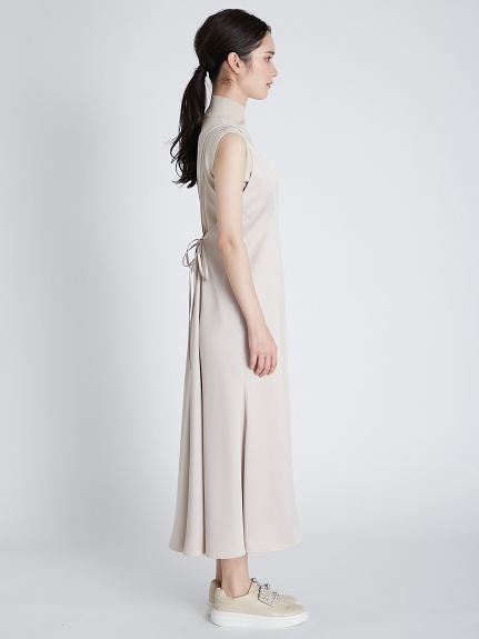 公式ストア セルフォード バックシャンワンピース ロング Vネック リネン混 五分袖 F 白 大幅値下 メール便ok 日本製 Www Globaldentalcentre Org