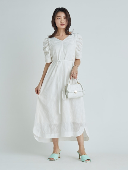 ストライプジャガードワンピース 布帛ワンピース Dress ドレス Celford セルフォード の通販サイト 公式