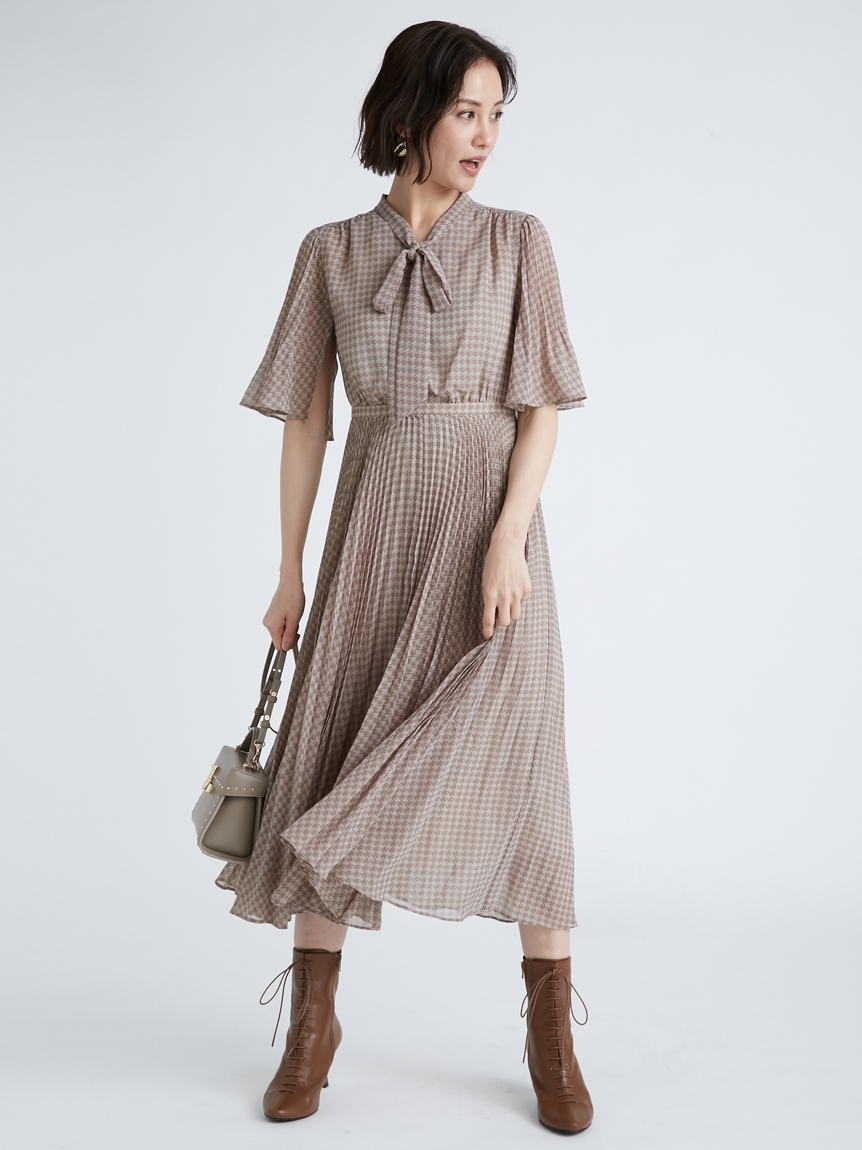 バリエーションプリーツワンピース 布帛ワンピース Dress ドレス Celford セルフォード の通販サイト 公式