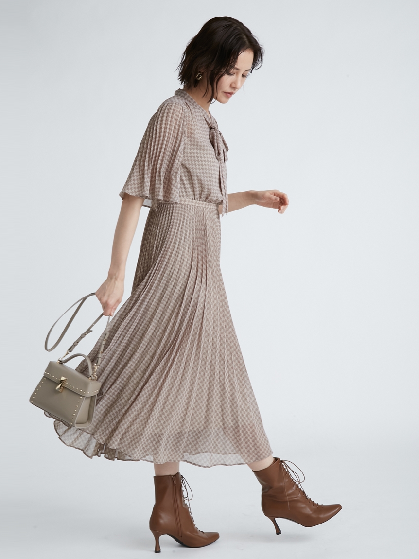 バリエーションプリーツワンピース 布帛ワンピース Dress ドレス Celford セルフォード の通販サイト 公式