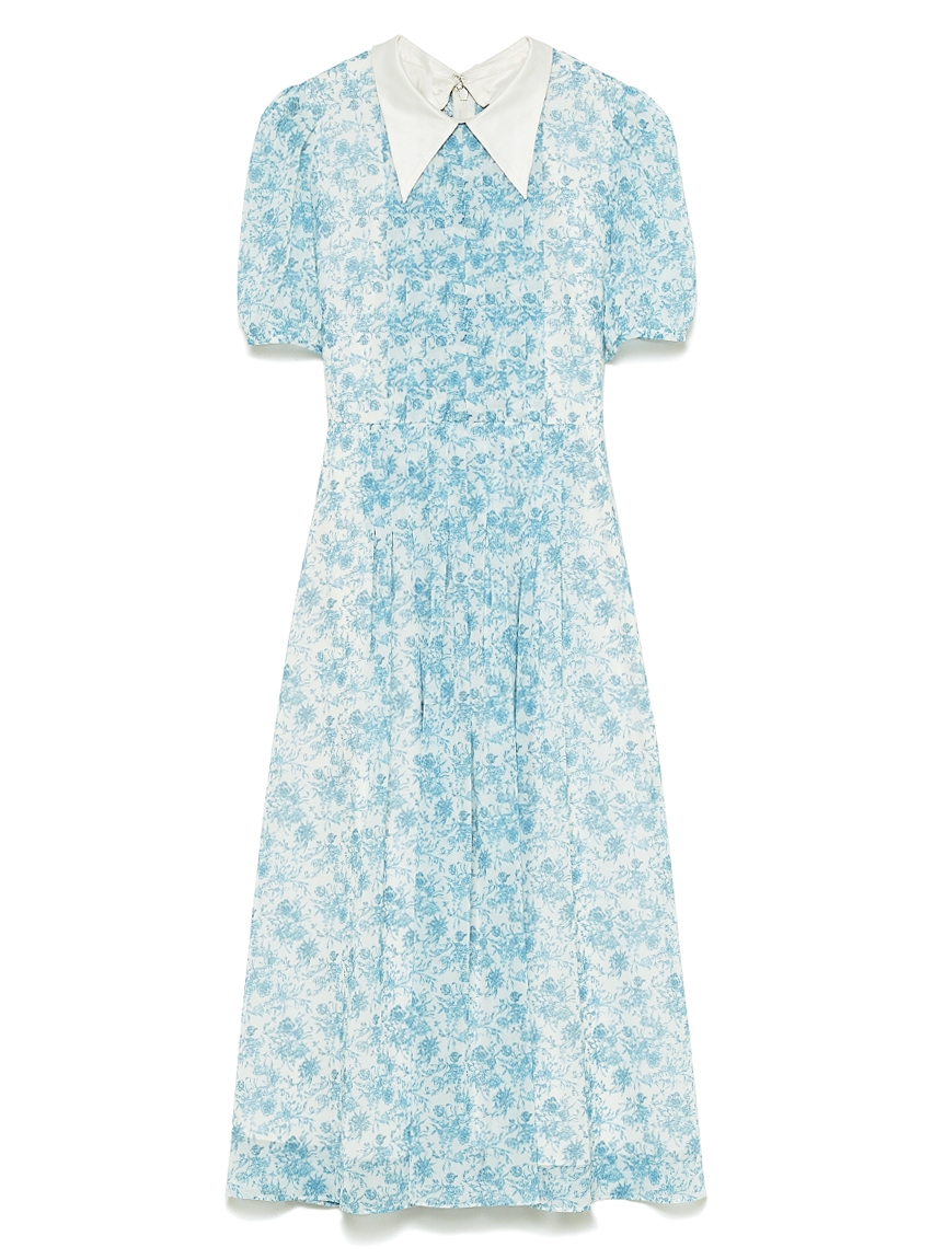 襟付きプリントワンピース 布帛ワンピース Dress ドレス Celford セルフォード の通販サイト 公式