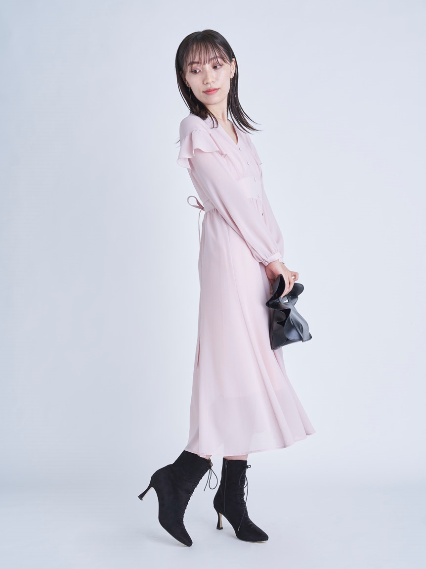 シフォンｖネックワンピース 布帛ワンピース Dress ドレス Celford セルフォード の通販サイト 公式