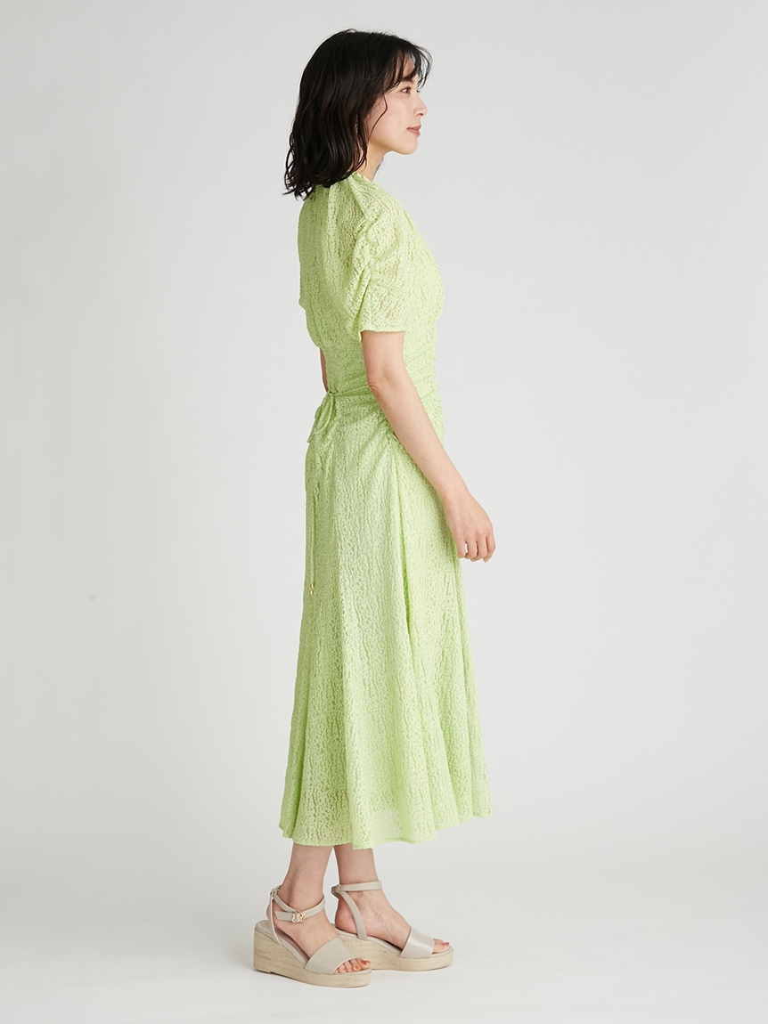 ストレッチレースナローワンピース(デイリーワンピース)｜DRESS