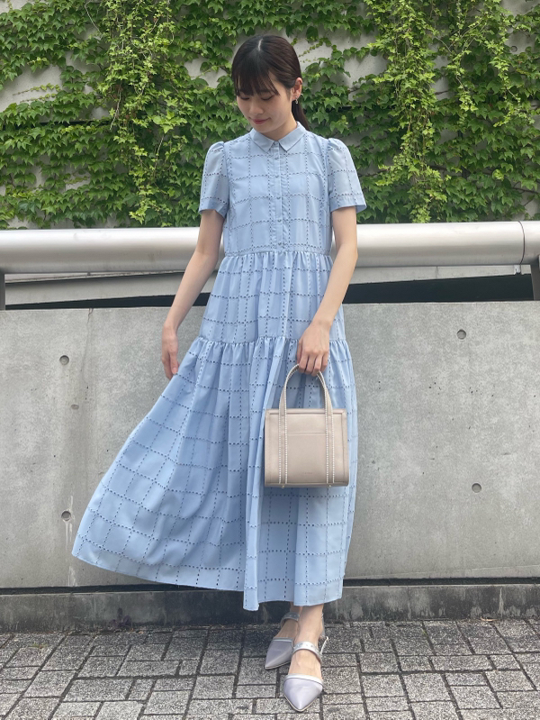 エンブロイダリーボリュームシャツワンピースfor Christel Takigawa(デイリーワンピース)｜DRESS（ドレス）｜CELFORD（セルフォード）の通販サイト  【公式】