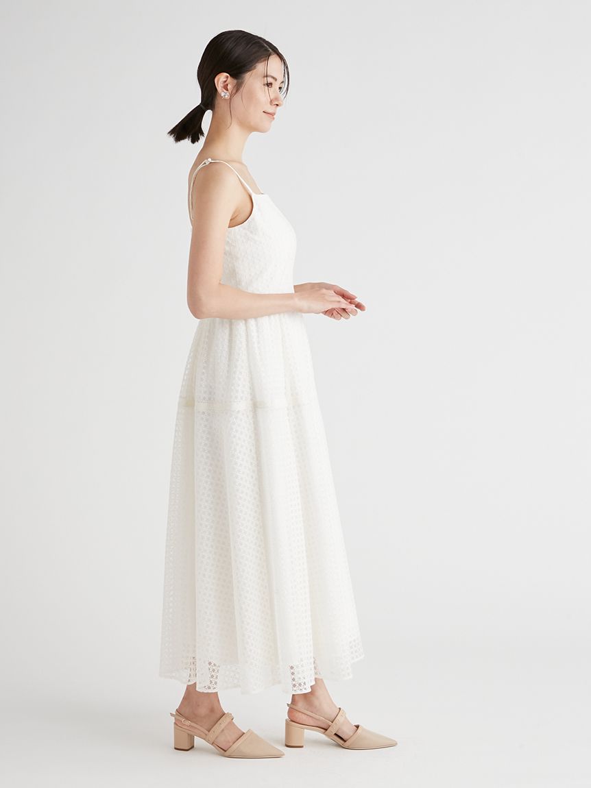 チュールレースキャミドレス(デイリーワンピース)｜DRESS（ドレス 