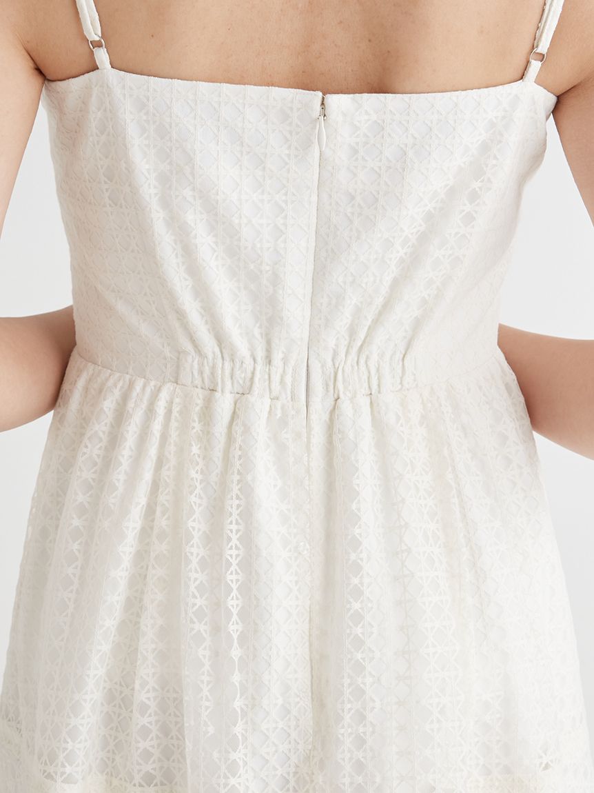 チュールレースキャミドレス(デイリーワンピース)｜DRESS（ドレス 