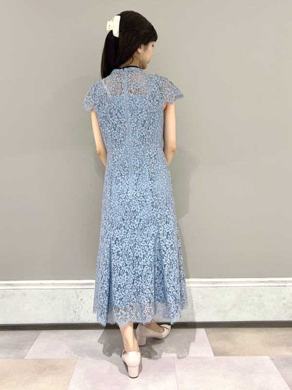 配色ボータイレースワンピース(オケージョンドレス)｜DRESS（ドレス）｜CELFORD（セルフォード）の通販サイト 【公式】