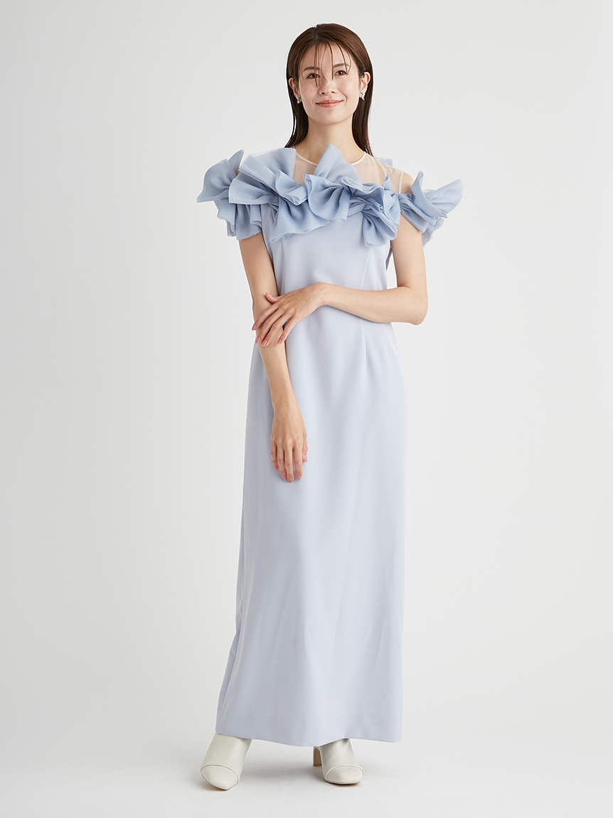 HANAE MORI×CELFORDコラボ】 リボンロングドレス(オケージョンドレス)｜DRESS（ドレス）｜CELFORD（セルフォード）の通販サイト  【公式】