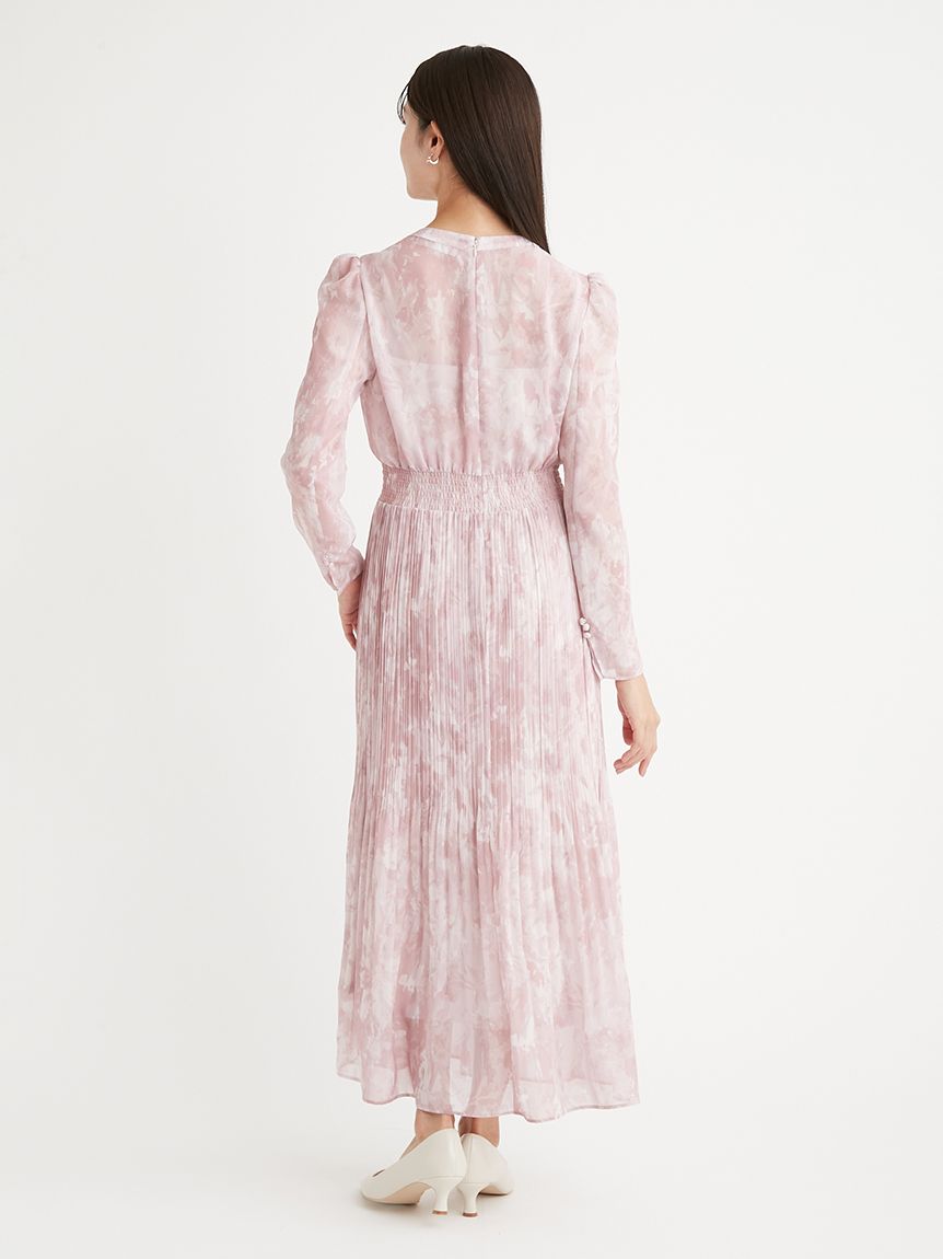 ボウタイプリーツワンピース(デイリーワンピース)｜DRESS