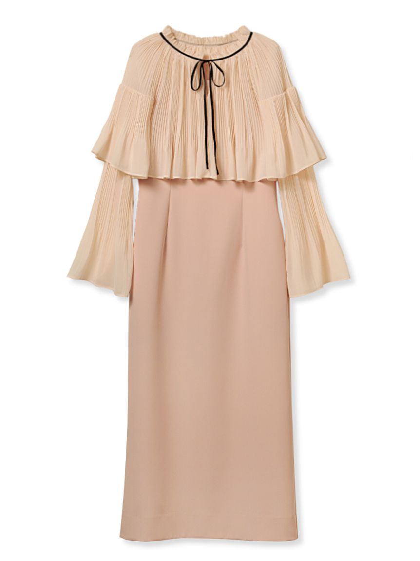 ブラウスケープ付きドレス(オケージョンドレス)｜DRESS（ドレス