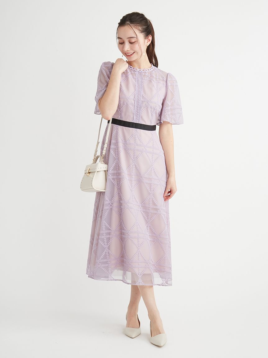 プレイドパターンチュールドレス(オケージョンドレス)｜DRESS