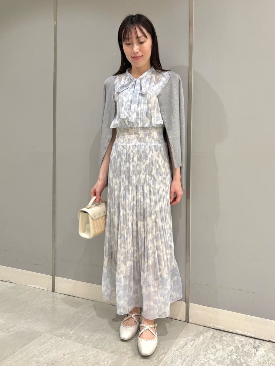 2025新作モデル フラワーフォグプリントワンピース(デイリーワンピース)｜DRESS ワンピース