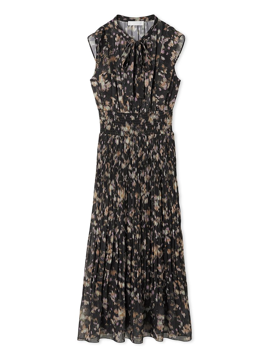 フラワーフォグプリントワンピース(デイリーワンピース)｜DRESS