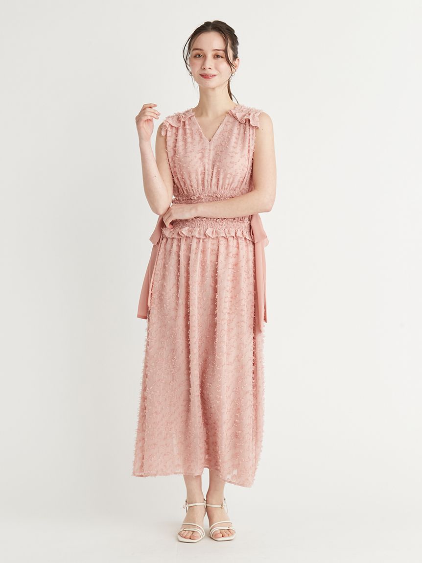 ノースリサイドリボンワンピース(デイリーワンピース)|DRESS ノースリサイドリボンワンピース(デイリーワンピース)|DRESS