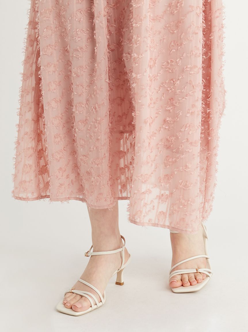 ノースリサイドリボンワンピース(デイリーワンピース)｜DRESS