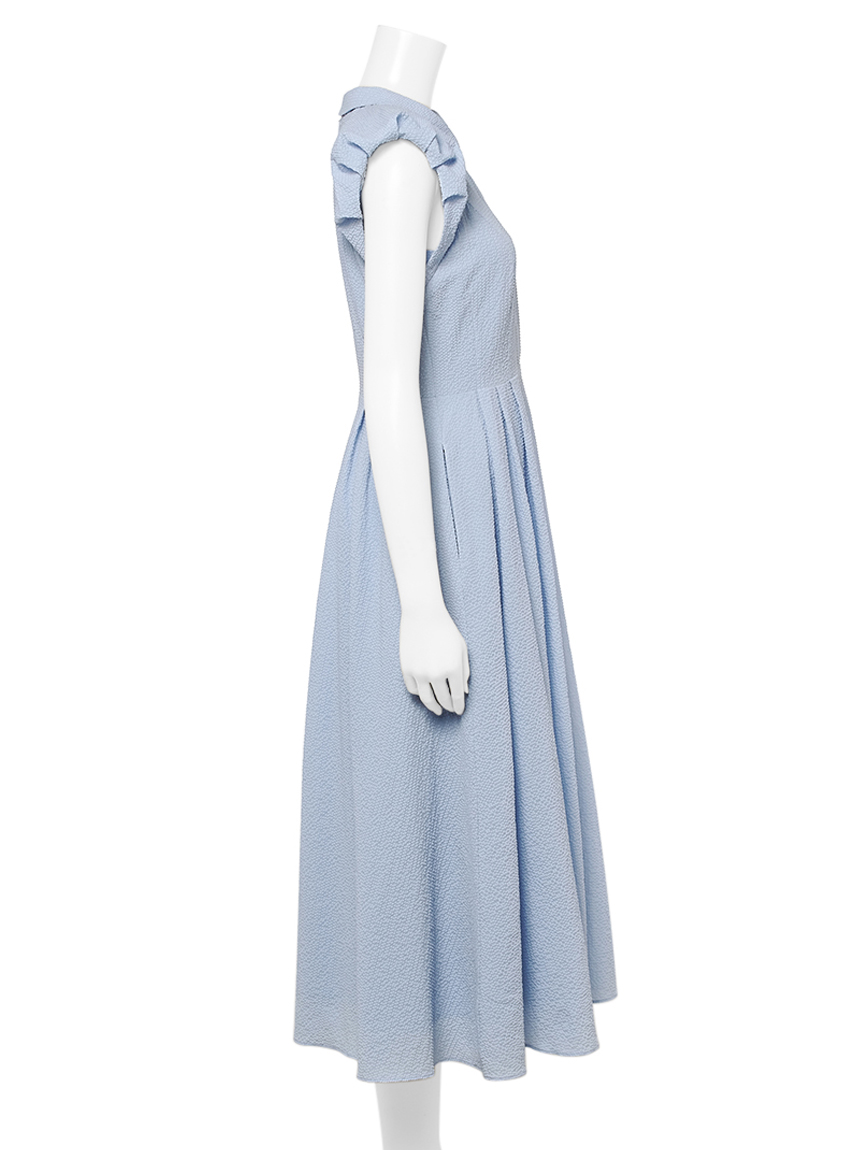 バルーンスリーブシャツワンピース(デイリーワンピース)｜DRESS