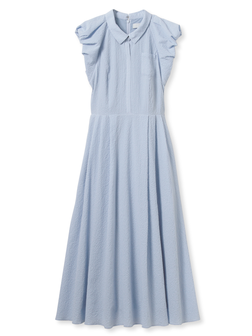 バルーンスリーブシャツワンピース(デイリーワンピース)|DRESS バルーンスリーブシャツワンピース(デイリーワンピース)|DRESS