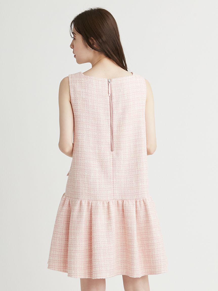 ツィードミニワンピース(デイリーワンピース)｜DRESS（ドレス