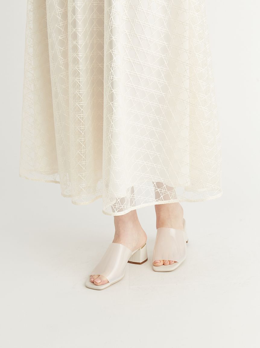 限定カラーあり】ジレ＆チュールスカート(セットアップ