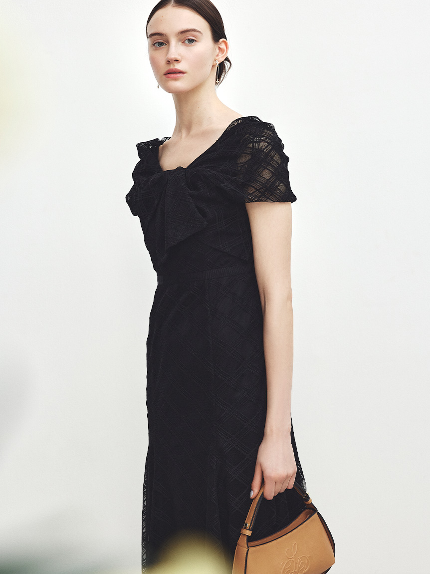 チェックチュールドレス(オケージョンドレス)｜DRESS（ドレス
