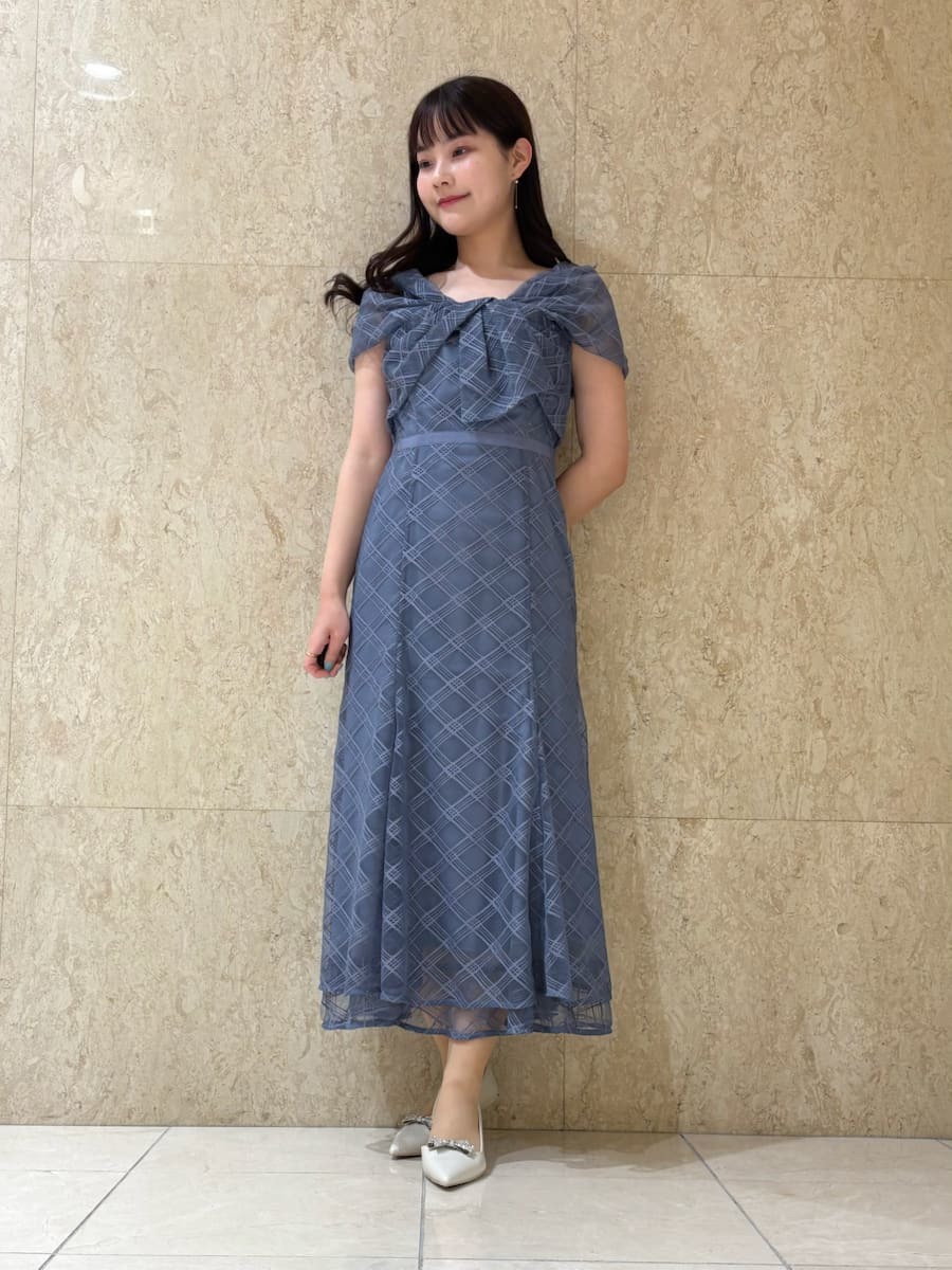 チェックチュールドレス(オケージョンドレス)｜DRESS（ドレス