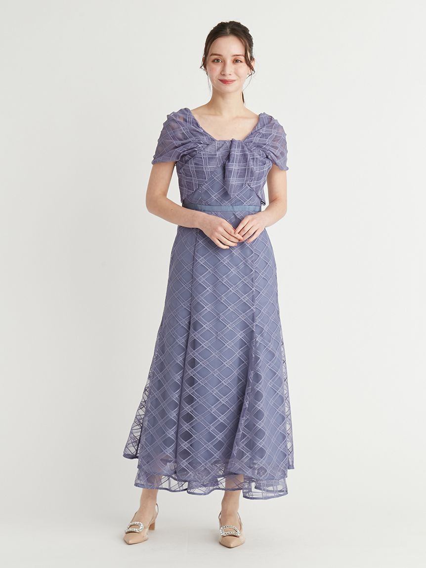チェックチュールドレス(オケージョンドレス)｜DRESS（ドレス