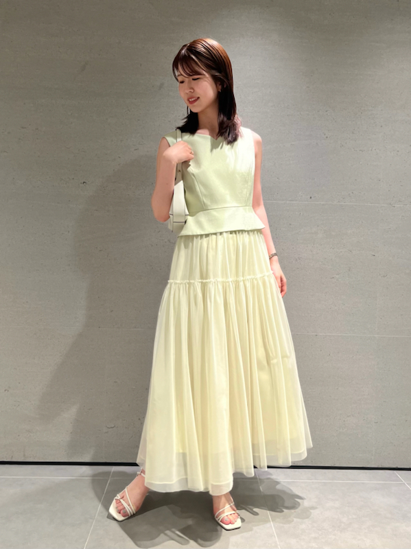 ハートネックチュールドレス(フォーマルワンピース)｜DRESS