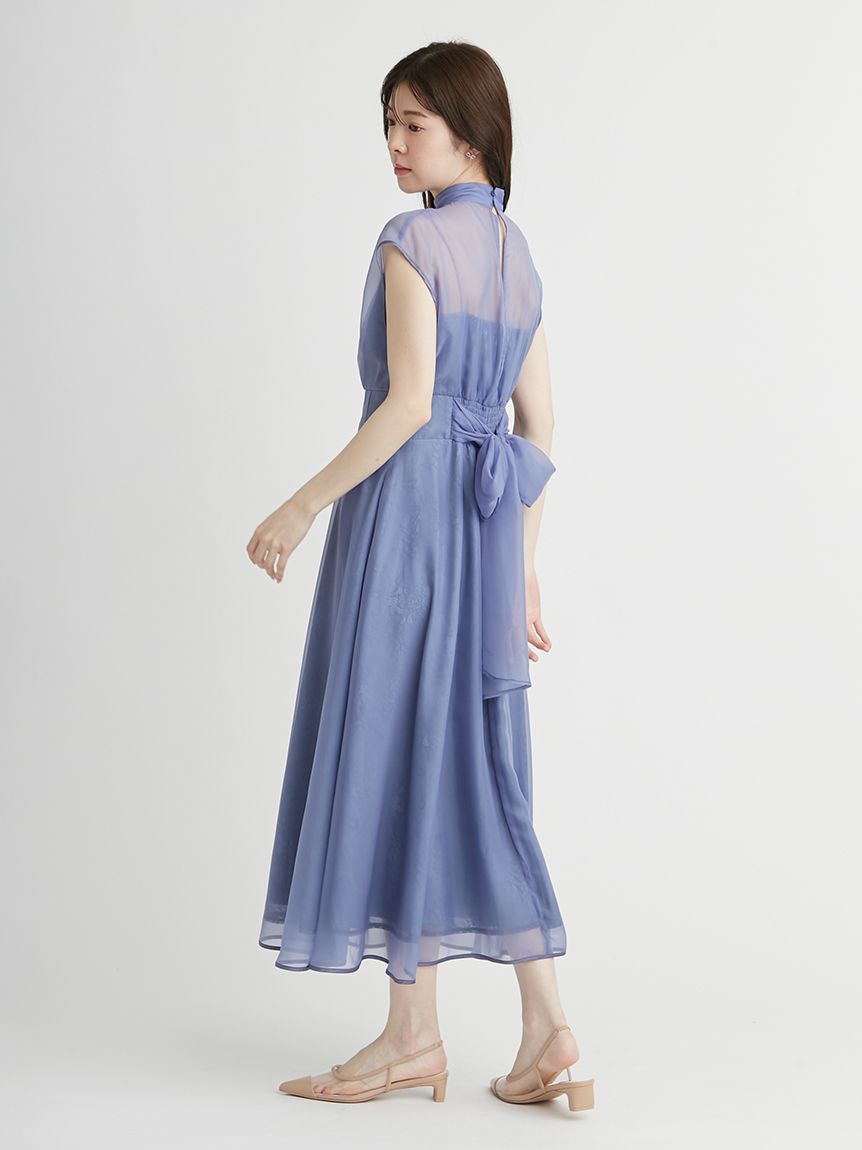 チュールレースレイヤードドレス(オケージョンドレス)｜DRESS