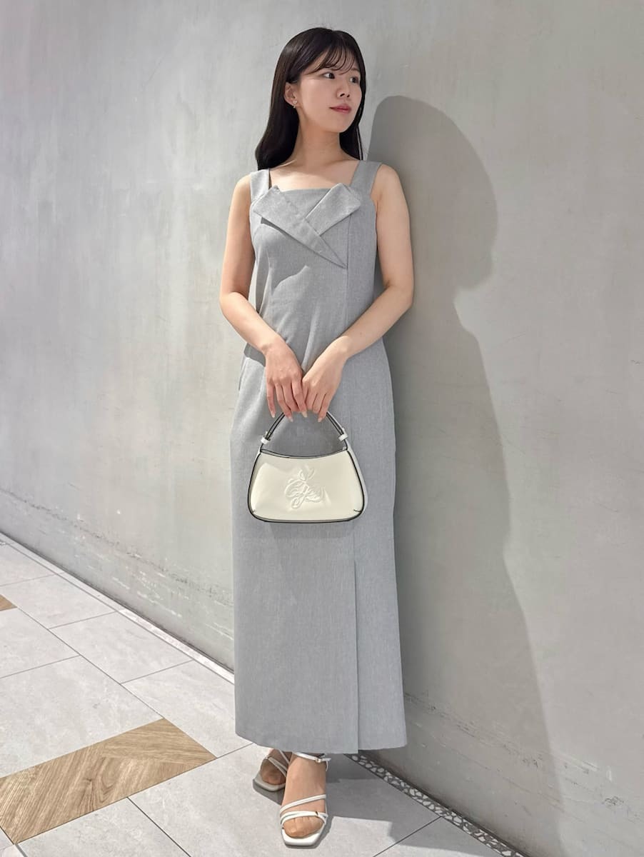 テイラーネックキャミワンピース(デイリーワンピース)｜DRESS（ドレス