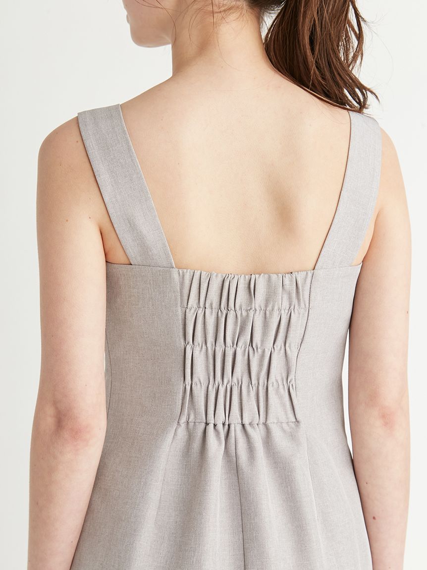 テイラーネックキャミワンピース(デイリーワンピース)｜DRESS（ドレス