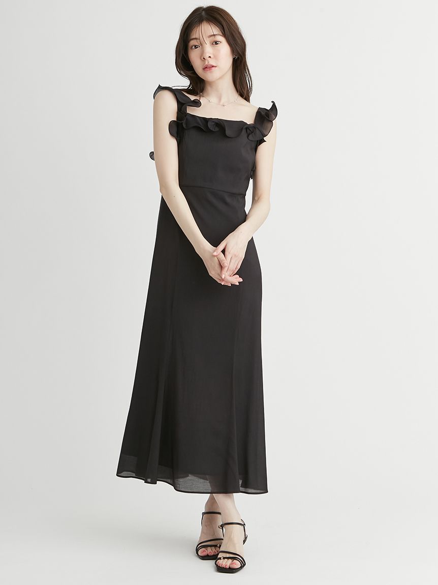 ペタルフリルキャミワンピース(デイリーワンピース)｜DRESS