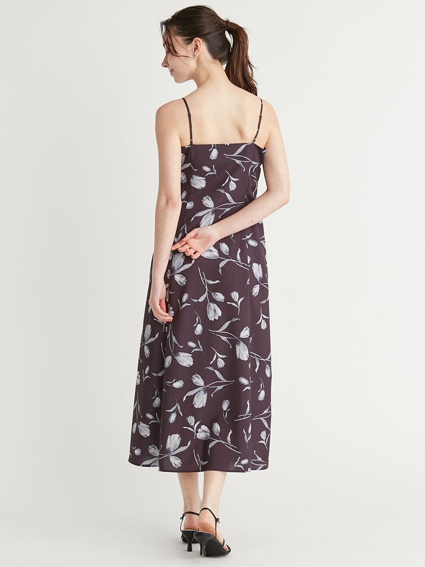 レイヤードフラワープリントワンピース(デイリーワンピース)｜DRESS  