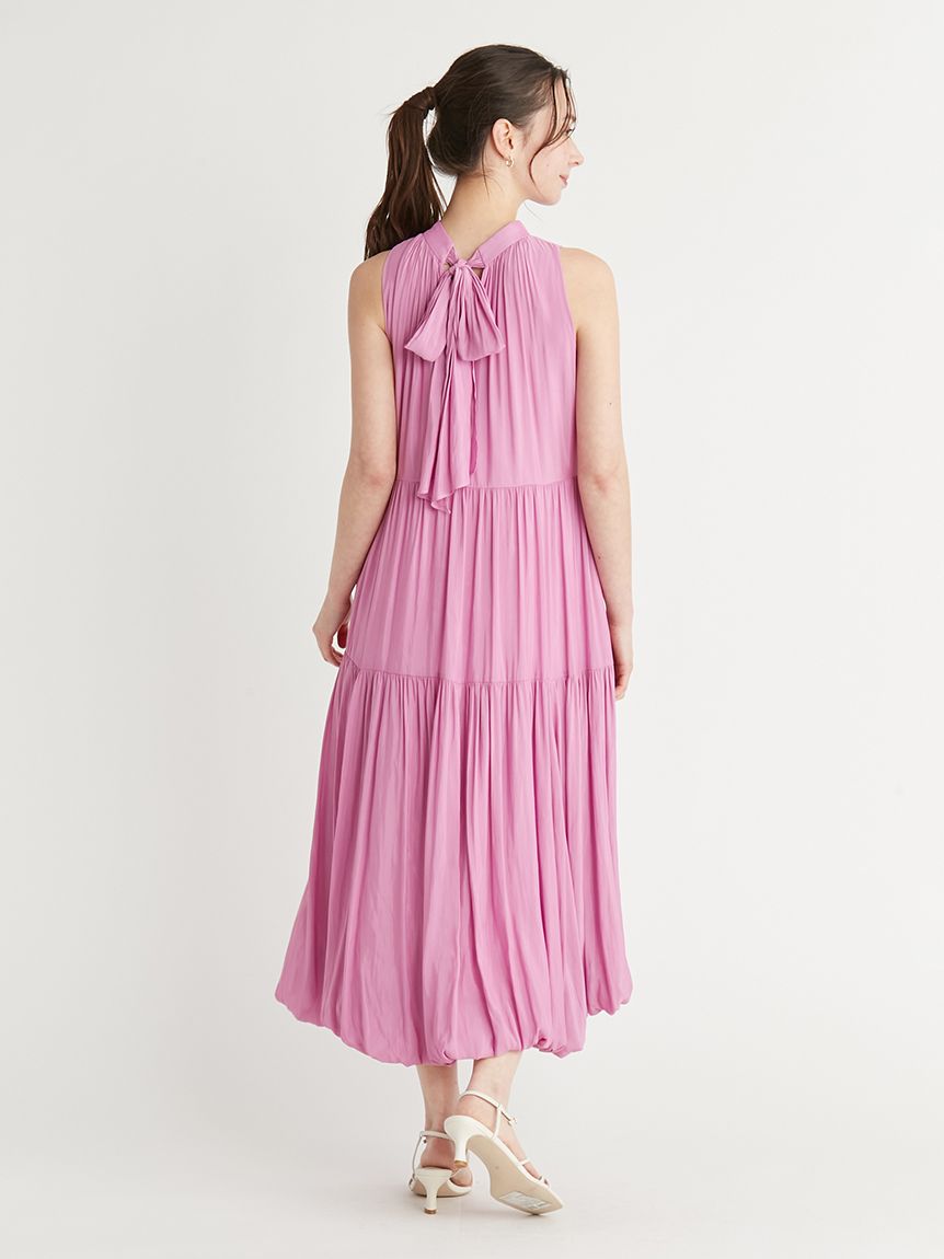 ❨❨新品❩❩ room306CONTEMPORARY ヘムバルーンワンピース room306 CONTEMPORARY / Balloon Sleeve Flare One-piece