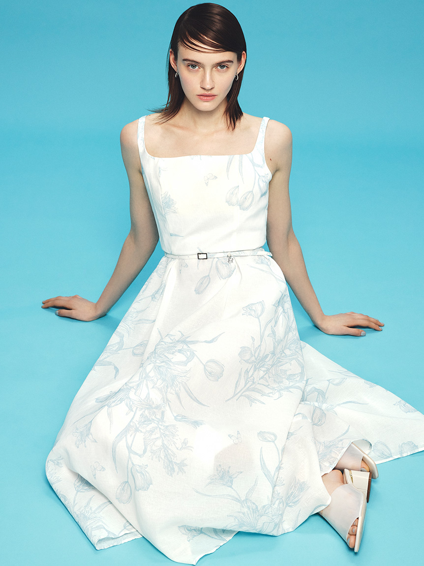 セルフォード カップインフィットアンドフレアドレス カップイン