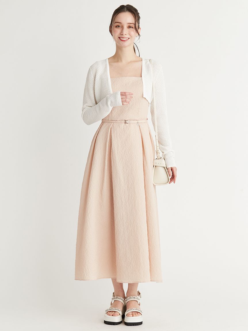 カップインフィットアンドフレアドレス(デイリーワンピース)｜DRESS