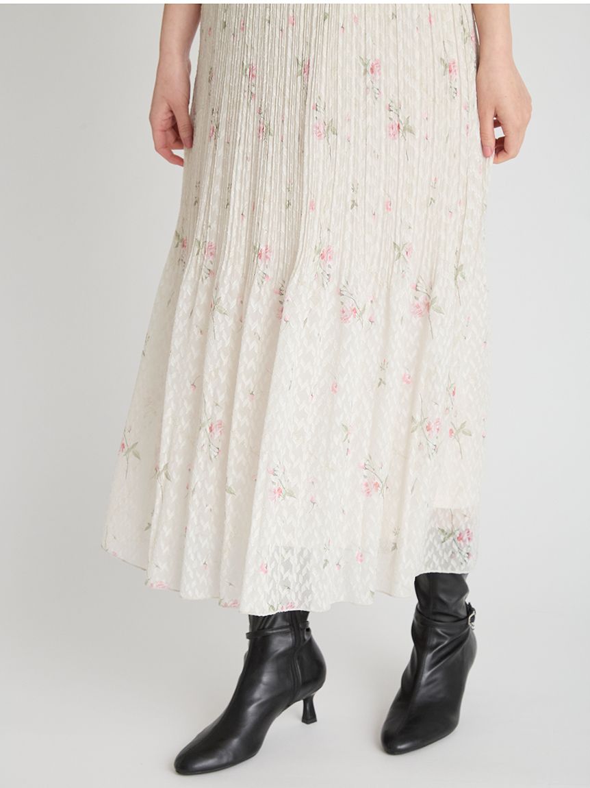 CELFORD×P.J. REDOUTEコラボ】 Rosaボウタイワンピース(デイリー