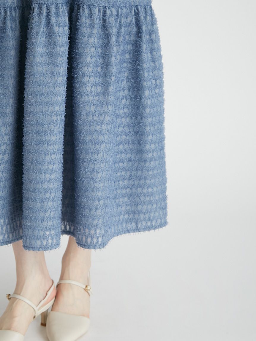 チドリカットジャガードワンピース(デイリーワンピース)｜DRESS