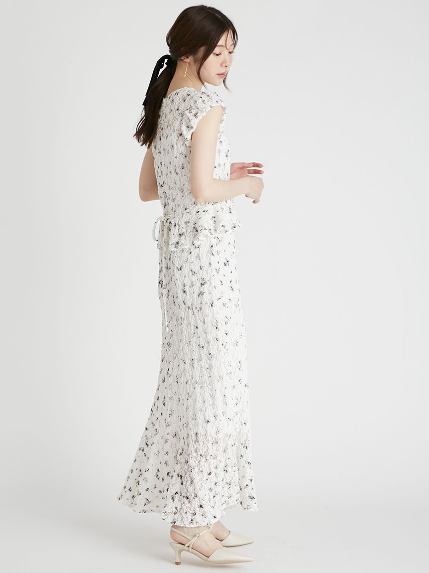 CELFORD ピグメントフラワーワンピース CELFORD (セルフォード)ピグメントフラワーワンピース 25秋冬