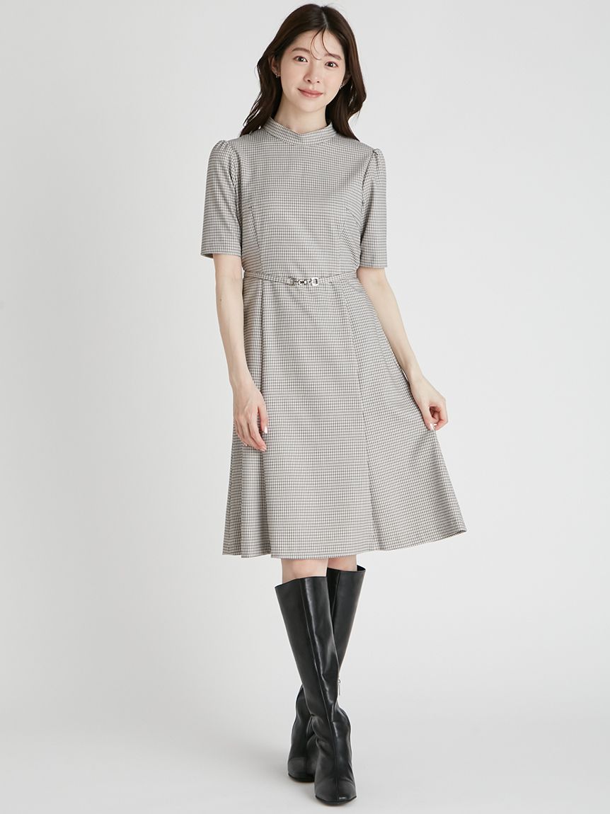 ベルト付きミニワンピース(デイリーワンピース)｜DRESS（ドレス