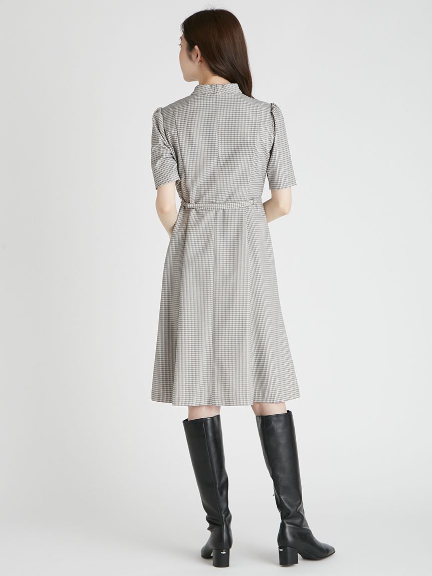 ベルト付きミニワンピース(デイリーワンピース)｜DRESS（ドレス