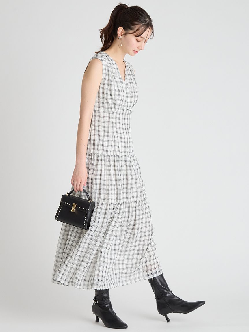サッカーチェックワンピース(デイリーワンピース)｜DRESS