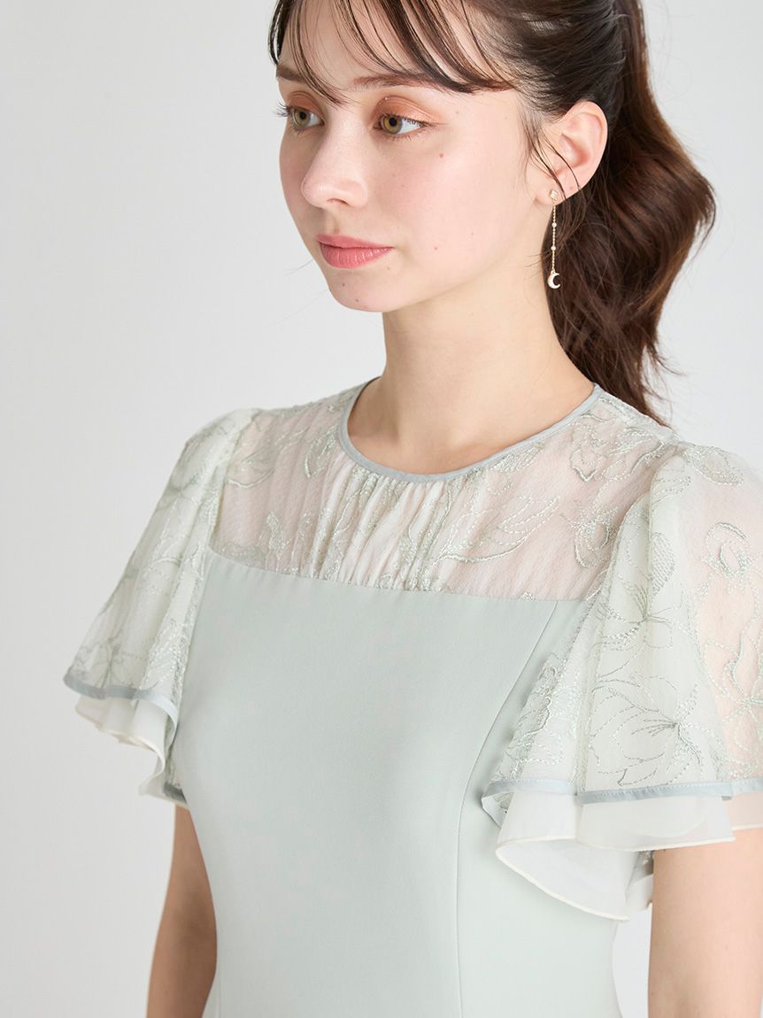 セルフォード　ベロアマーメイドラインドレス セルフォードベロアマーメイドラインドレス