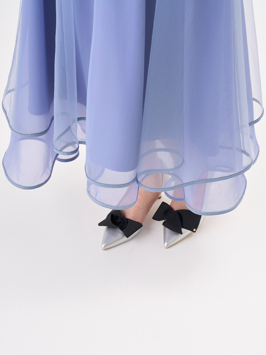 カシュクールチュールドレス(オケージョンドレス)｜DRESS（ドレス