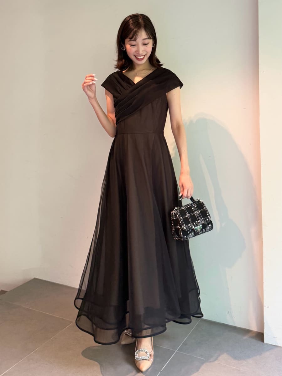 カシュクールチュールドレス(オケージョンドレス)｜DRESS