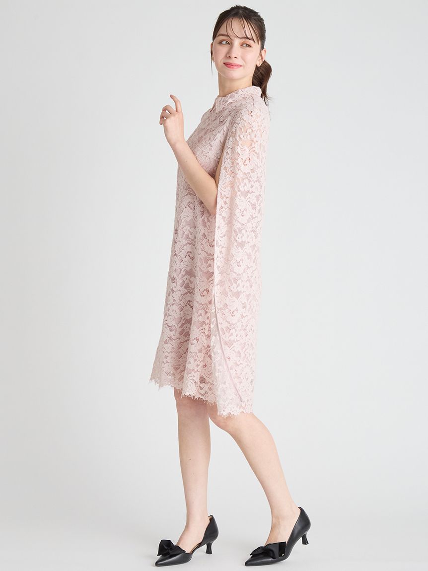 セルフォード　トリプルクロスケープドレス　新品 SALE／40%OFF】トリプルクロスケープドレス CELFORD セル